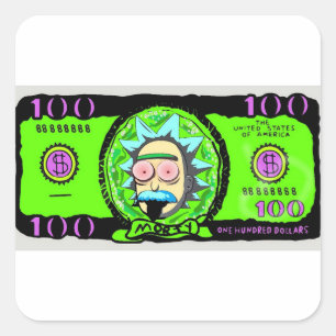 STICKER RICK AND MORTY