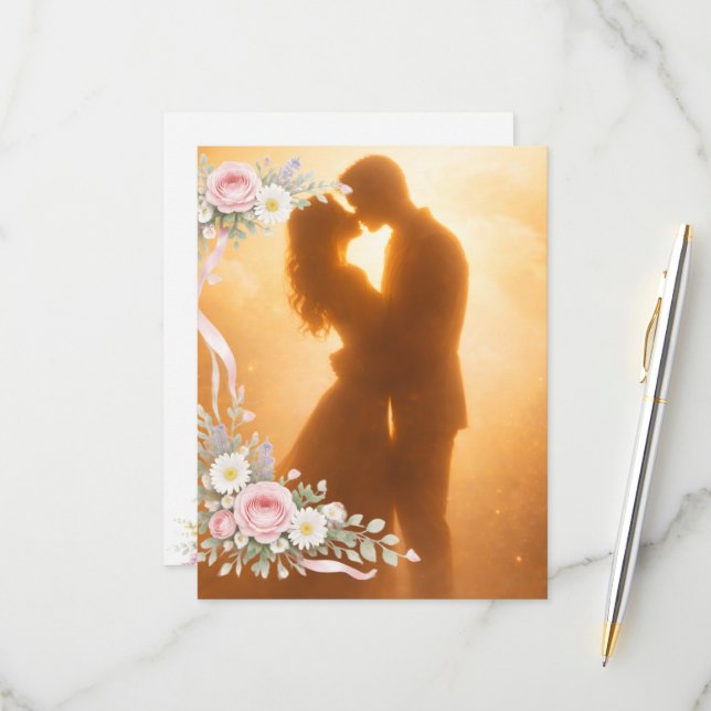 Sticker RSVP Card (Front/Back In Situ)