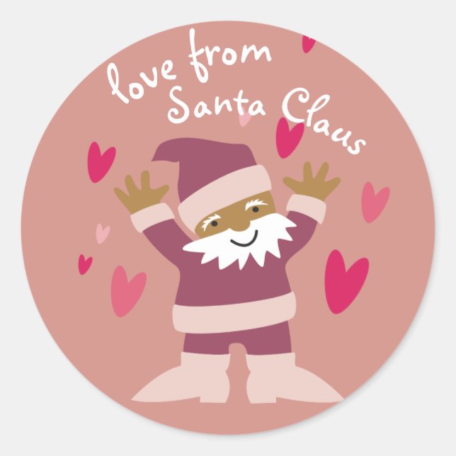 sticker Santa Claus (Front)