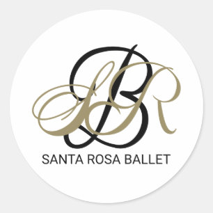 Sticker Santa Rosa Ballet Signature