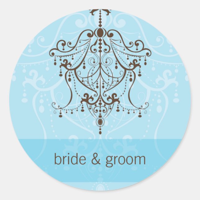 STICKER / SEAL :: chandelier (Front)