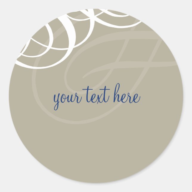 STICKER SEAL :: designer vogue 7 (Front)