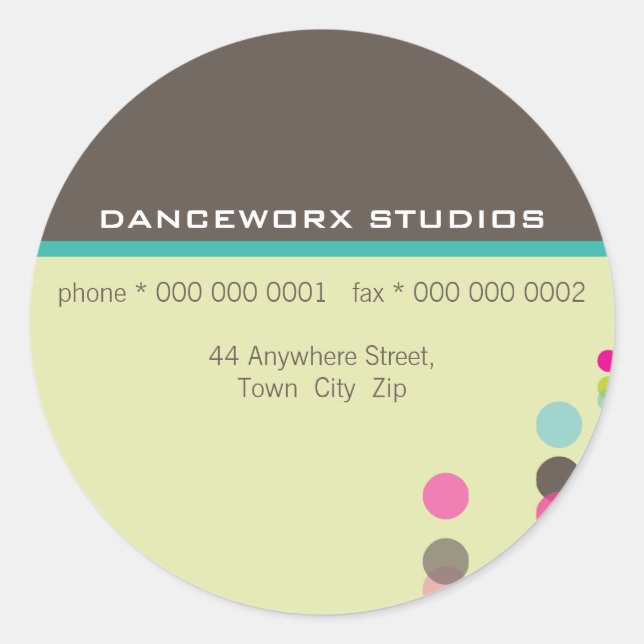 STICKER SEAL :: discotek 1 (Front)