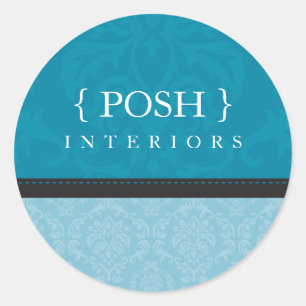 STICKER SEAL :: divinely damask 3B