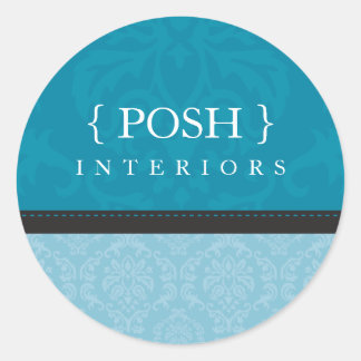 STICKER SEAL :: divinely damask 3B