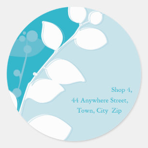 STICKER SEAL :: gum foliage 1