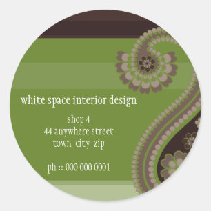 STICKER SEAL :: Paisley 3