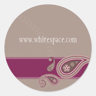 STICKER SEAL :: Paisley 3