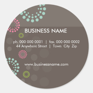 STICKER SEAL :: retrospot 6