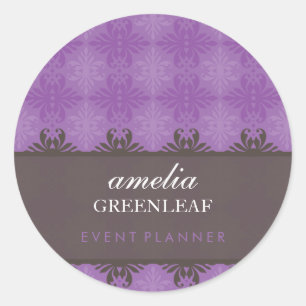 STICKER SEAL :: stylish patterned 10