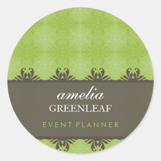STICKER SEAL :: stylish patterned 12