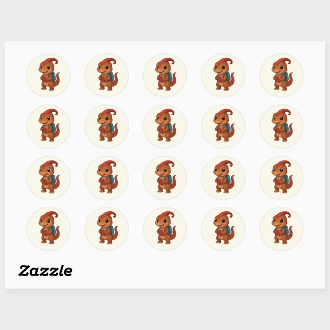 Sticker Sheet – Dino Kammli Schulkollektion (Rucks (Sheet)
