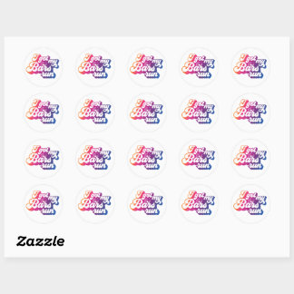 Sticker Sheet Gradient - I Got My Bars Run