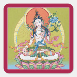 STICKER SHEET - White Tara - Buddha of Longevity