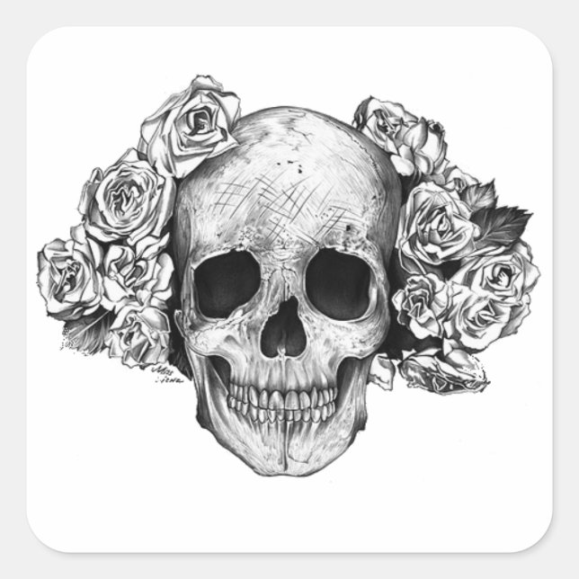 Sticker skull (Front)