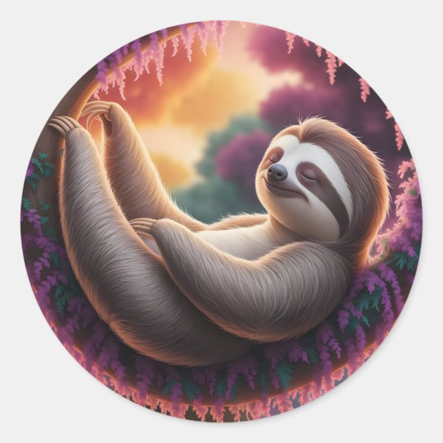 Sticker - Sloth dreams (Front)