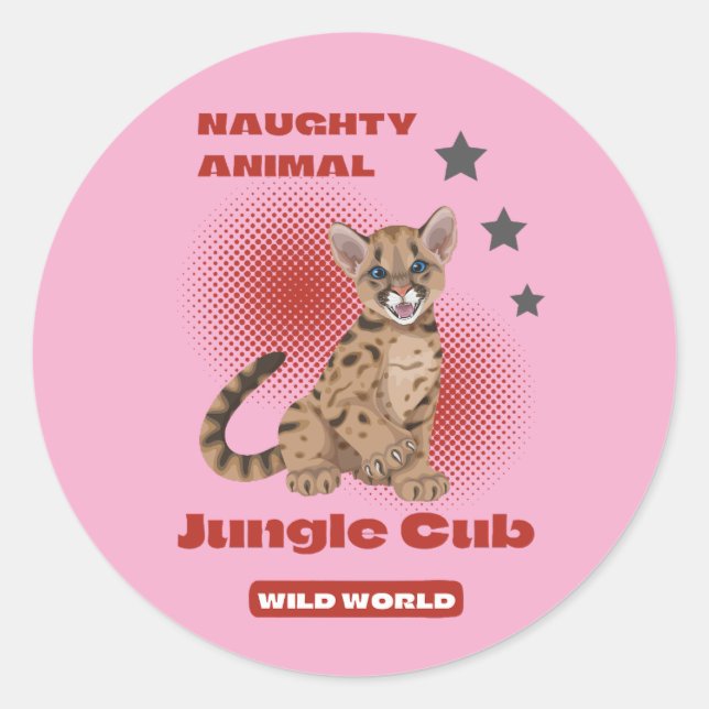 sticker spotted animal (Front)