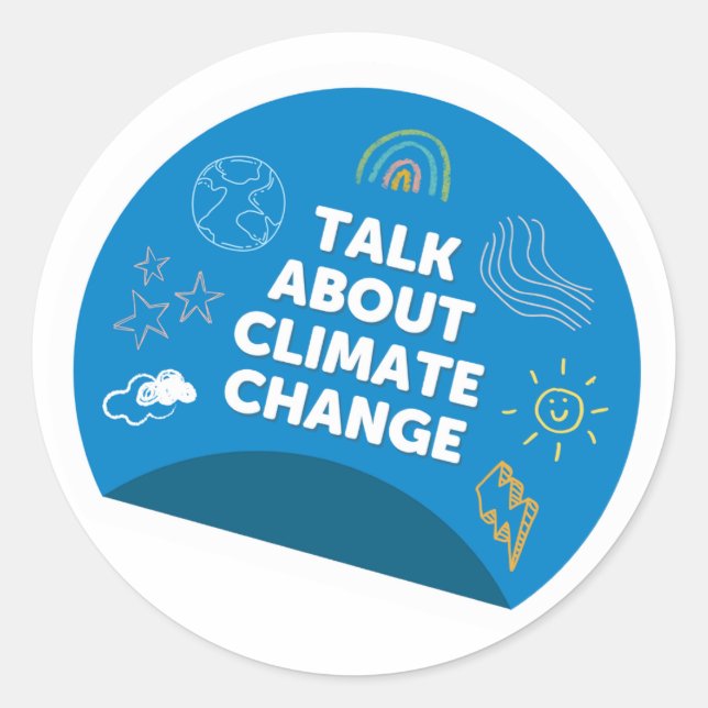 Sticker - Talk About Climate (Front)