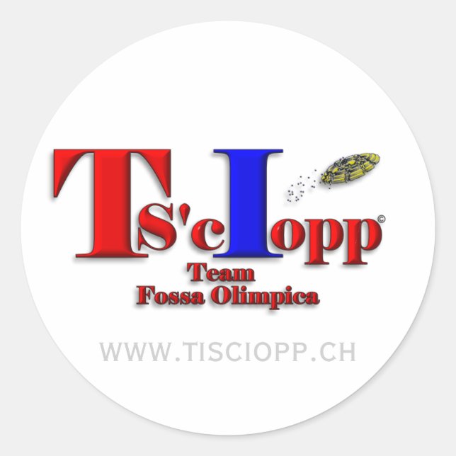 Sticker Team TIS'ciopp (Front)