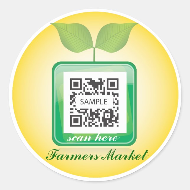 Sticker Template Fresh Produce (Front)