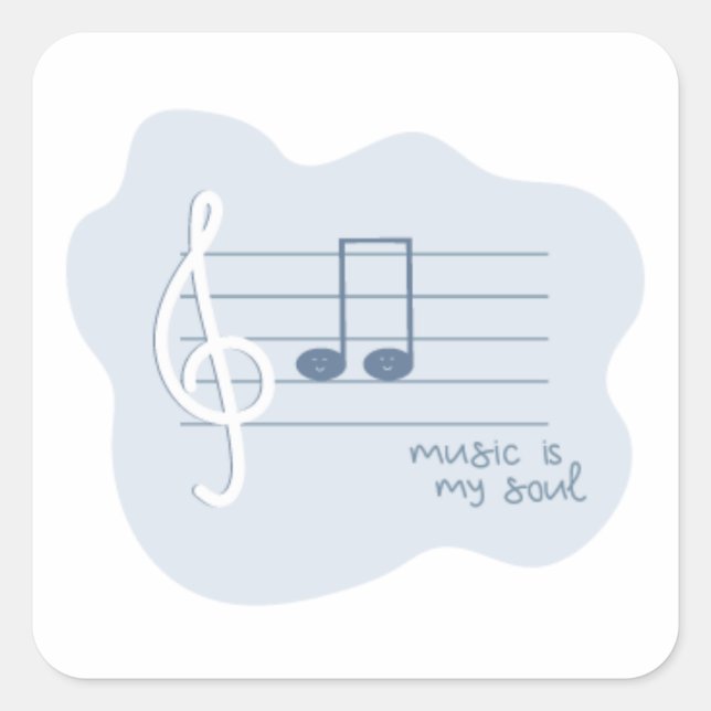 sticker treble clef (Front)