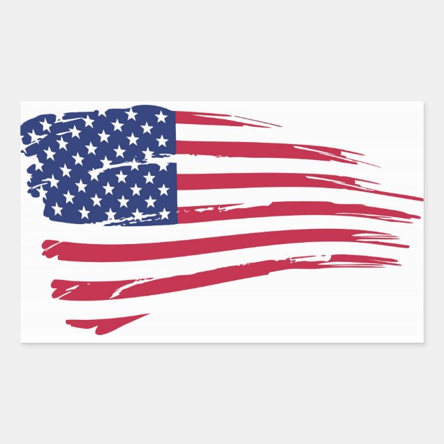 Sticker USA Flag - M1 (Front)