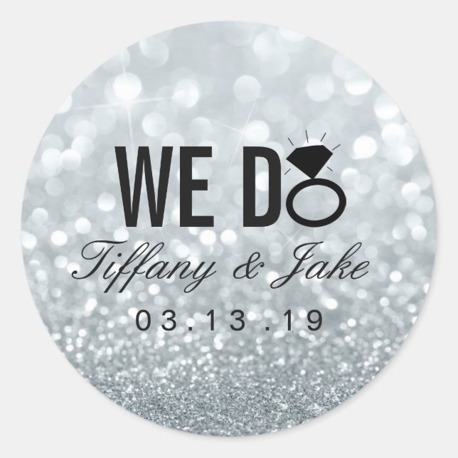 Sticker - WE DO Silver (Front)
