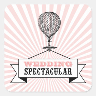 Sticker with Wedding Spectacular