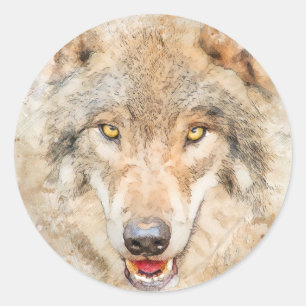 Sticker wolf