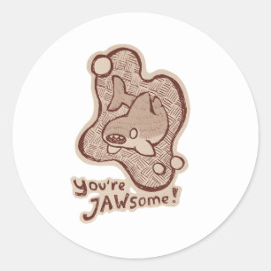 Sticker you’re jawsome Shark