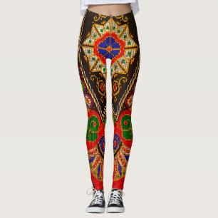 Stickere Pattern-1 Leggings