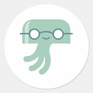 Stickers 3" diameter / sheet of 6