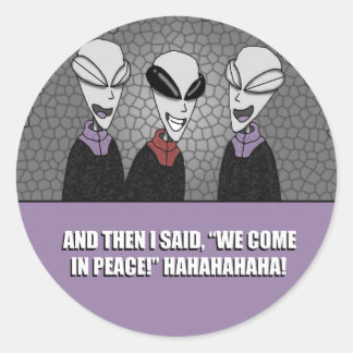 Stickers - Area 51 Grey Aliens