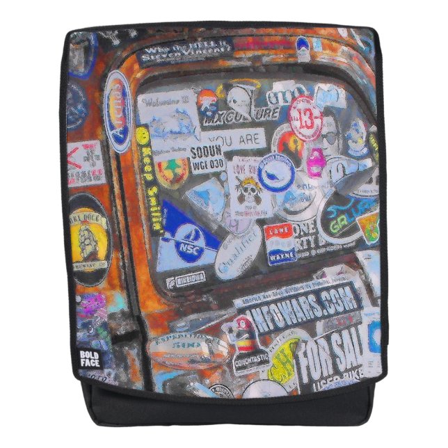 Stickers Backpack (Front)