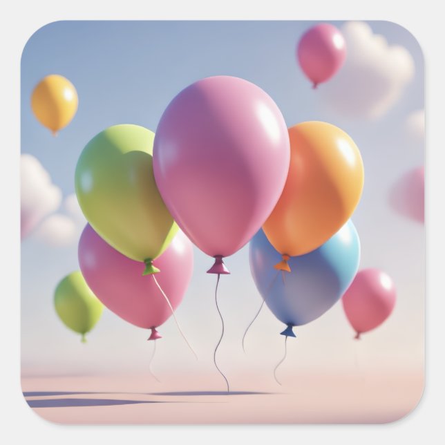 Stickers (Balloons) (Front)