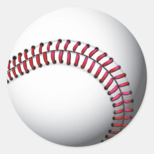 Stickers/Baseball Classic Round Sticker