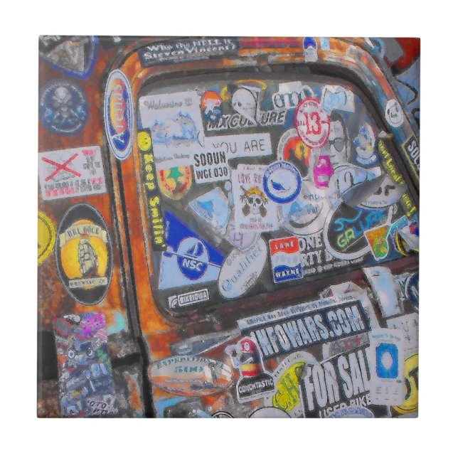 Stickers Ceramic Tile (Front)