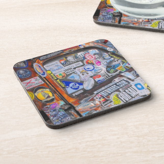 Stickers Coaster (Left Side)