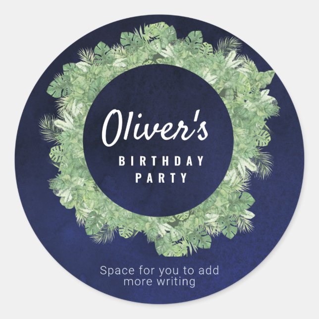 Stickers for birthdays (Front)