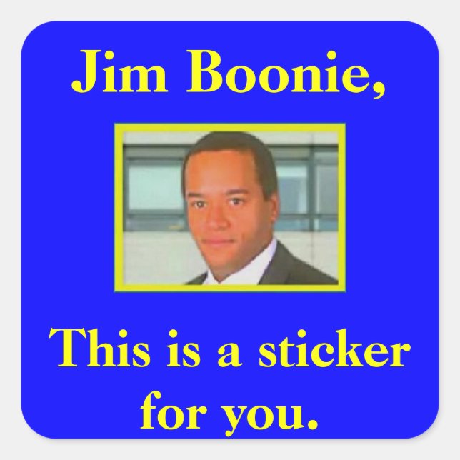 Stickers for Jim Boonie (Front)