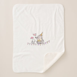 stickers for kids Sherpa Blanket