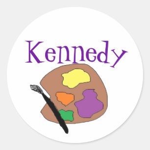 Stickers for name Kennedy