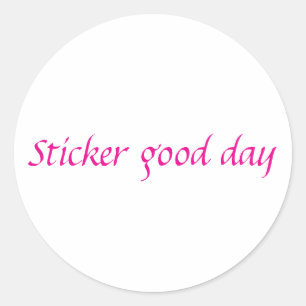 Stickers good day