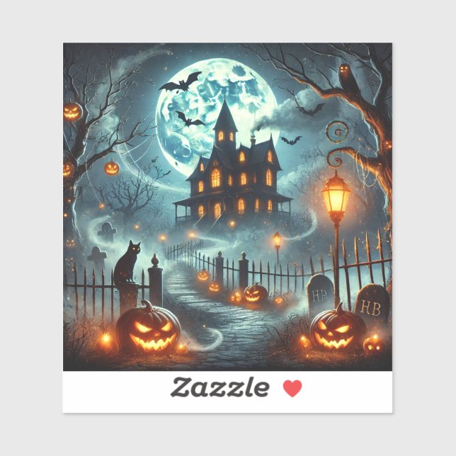 Stickers Halloween day (Sheet)