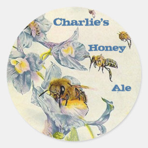 STICKERS HONEY Ale Homebrew Labelling Sticker weis