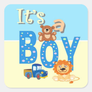Stickers - It's A Boy Toys