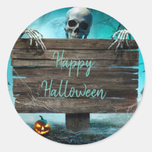  Stickers & Labels Happy Halloween