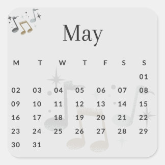 Stickers month of year - May (S'I) *2022