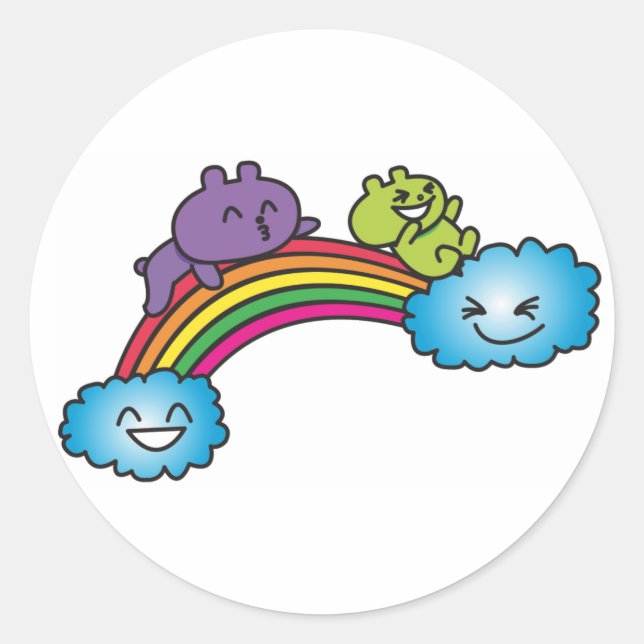 Stickers  (Rainbow) (Front)
