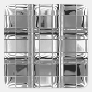 Stickers Shades of Grey Glass Mosaic